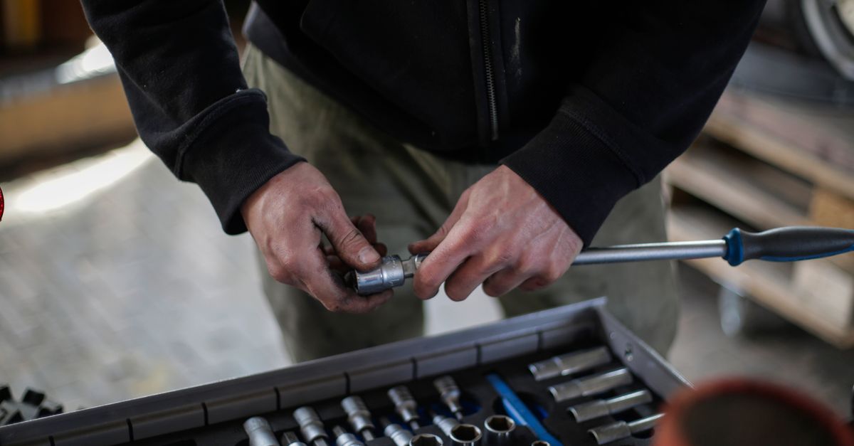 technician toolbox house entrance — Harlem Trusted Locksmith